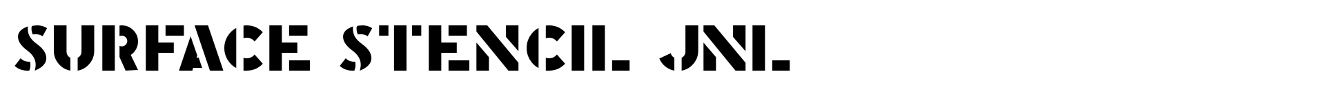 Surface Stencil JNL